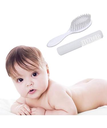 UKD 2 PCS Baby Safety Soft Hair Brush Set Infant Comb Grooming Shower Kit New Released Nice Processed - Buy Online on GoSupps.com