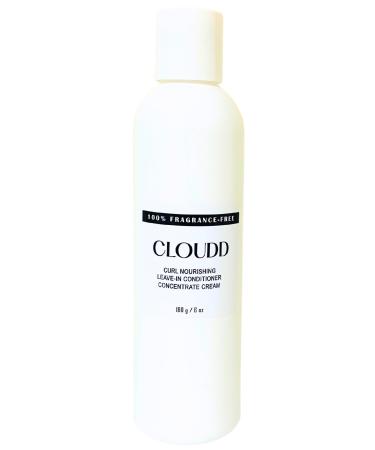 CLOUDD Curl Nourishing Leave-in Conditioner Concentrate Cream Fragrance-Free and Essential Oil-Free