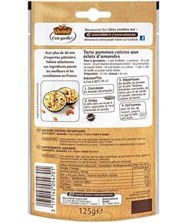 VAHIN - Shelled Almonds 125G - Pack of 3 - Sold by the Pack - Buy Online on GoSupps.com