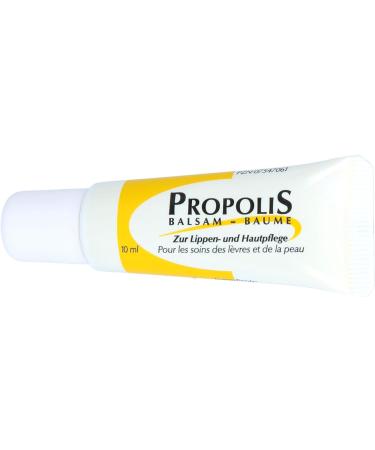 Organic Propolis Lip Balm Tube - Hydrating & Soothing | International Shipping Available - Buy Online on GoSupps.com