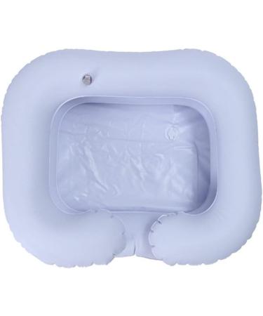 Tookie Inflatable Hair Washing Basin - Portable Shampoo Bowl for Elderly & Bedridden - White - Buy Online on GoSupps.com