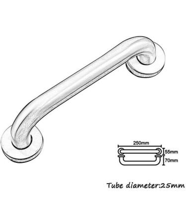 Bathroom Grab Bar Stainless Steel Bath Grab Shower Safety Handle Towel Holder for Kids erly Injured Safety Aid (Size : 25cm) - Buy Online on GoSupps.com