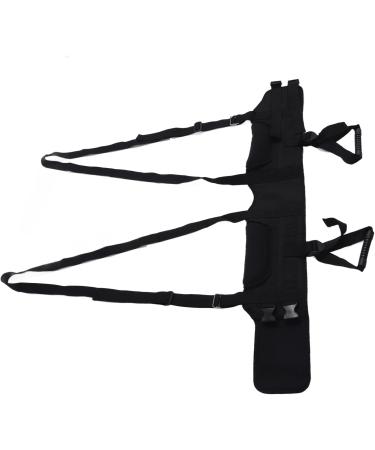 Selaqui Back Traction Stretcher Lumbar Belt - Spinal Decompression Harness for Muscle Spasms & Herniated Discs - Home Use - Buy Online on GoSupps.com