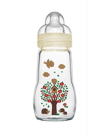 MAM Feel Good Glass Bottle 260 ml assorted (eg 67036700) MAM Babyartikel GmbH