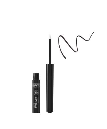 Lavera Bio Liquid Eyeliner -Black 01- (1 x 2.80 ml) 2.8 ml (1 pack) - Buy Online on GoSupps.com