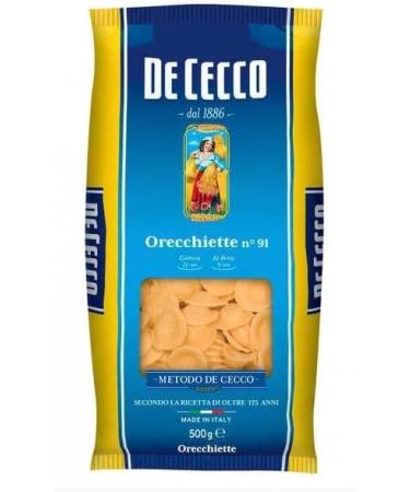 De Cecco Orecchiette n.91 (500g) - Pack of 3 - Buy Online on GoSupps.com