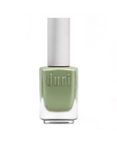 duri Nail Polish  720 Barefoot  Creamy Pastel Green  Full Coverage  Glossy Finish  Fast Drying  0.45 Fl Oz Cosmetics