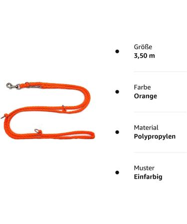 Double Dog Leash for Medium Dogs - 3.50m Training Leash Stable & Colorful (39 Options) - Buy Online on GoSupps.com
