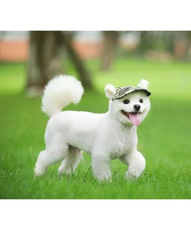 ITODA Adjustable Baseball Hood for Dogs & Cats - Summer Cap with Ear Holes Sun Protection Camouflage Pet Hat - Buy Online on GoSupps.com