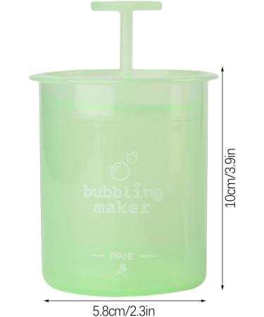 Cleanser Foamer | Portable Manual Bubble Foamer | Cleansing Foaming Maker Ergonomic Skincare Facial Cleansing Tool Wash Facial Skin for Travel Green - Buy Online on GoSupps.com