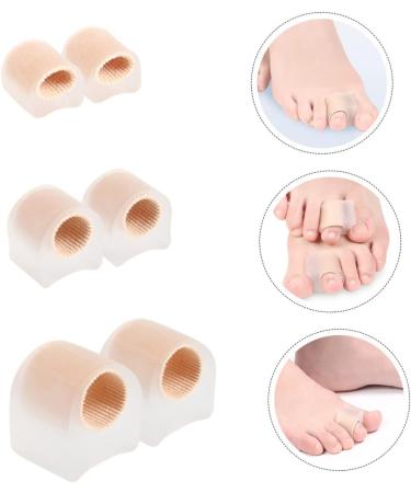 Nail and Foot Protector Set for Bunion Relief and Comfort - 6pcs Separators for Feet Nursing, Toe Caps, Bunion Pads, Splint, Cushion Tube - Buy Online on GoSupps.com