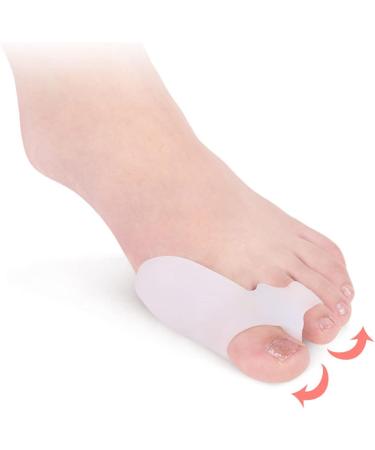 Bunion Cushion Protectors and Toe Separator Kit - 3 Pairs for Men and Women | Silicone Gel Shield for Foot Pain Relief and Toe Alignment - Buy Online on GoSupps.com