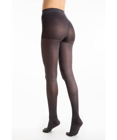 Relaxsan Microfiber 880M Compression Tights for Women - 18-22 mmHg Support Stockings 140 Den XL Grey - International Shipping Available - Buy Online on GoSupps.com