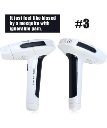 IPL Hair Removal Device - Electric Permanent Painless Hair Remover Machine for Body Epilation, Face, and Bikini - 2 Lamps Included (Blue) - Buy Online on GoSupps.com