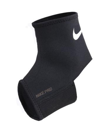 Nike Pro Support Open Ankle Black Medium - Top-quality ankle support from Nike - Buy Online on GoSupps.com