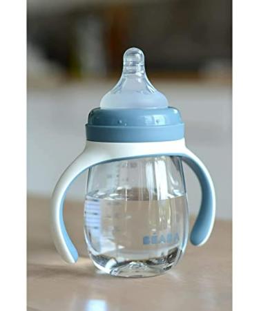 B ABA 2 in 1 Drinking Bottle/Learning Cup Children's Straw Cup 100% Leak-Proof Easy to Open Removable Handles Tritan an - Buy Online on GoSupps.com