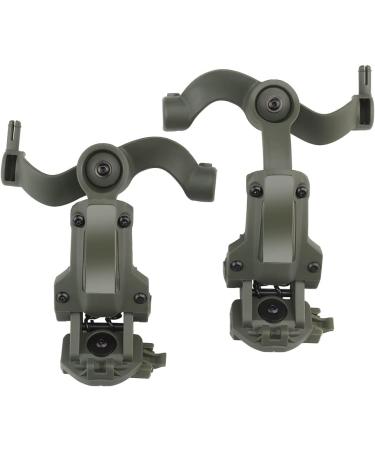 Helmet Rail Adapter for Tactical Headset | Multi-Angle Rotation | Fits OPS Core ARC & Team Wendy M-LOK Rail | OD Color - Buy Online on GoSupps.com