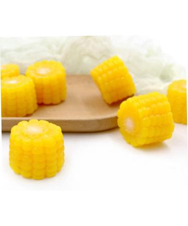 Zerodeko 24 Pcs Simulated Vegetables Faux Slices Fake Vegetable Ornaments Plastic Simulation Vegetable Fake Lettuce Photo Prop Artificial Vegetable Display Props Fake Props Corn Model Pvc Yellowx4pcs 3.8x3.8cmx4pcs - Buy Online on GoSupps.com
