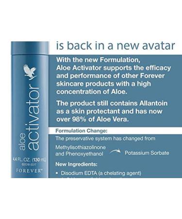 Forever Living Aloe Activator for Skin Care - Unique Moisturizer to Cleanse & Refresh | International Shipping Available - Buy Online on GoSupps.com
