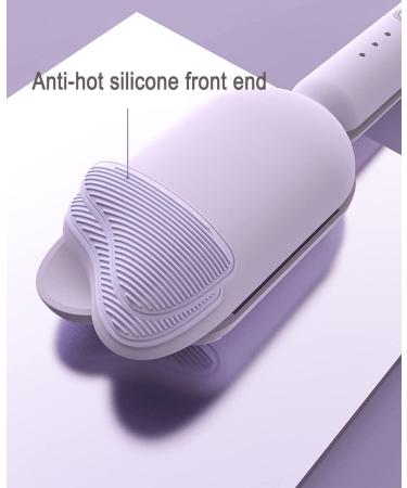 Auto Hair Curler Automatic Curling Iron Wand with 1.4inch Large Ceramic Barrel Curling Iron with 3 Adjustable Temperature Control for Beginners Rotating Curling Wand Hair Styling One Size Purple OneSize Purple - Buy Online on GoSupps.com