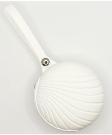 Baby Cove Shell Silicone Pacifier Clip Holder Case - Pearl White - Attach to Strollers & Diaper Bags for Pacifier and Baby Accessories Protection - Buy Online on GoSupps.com