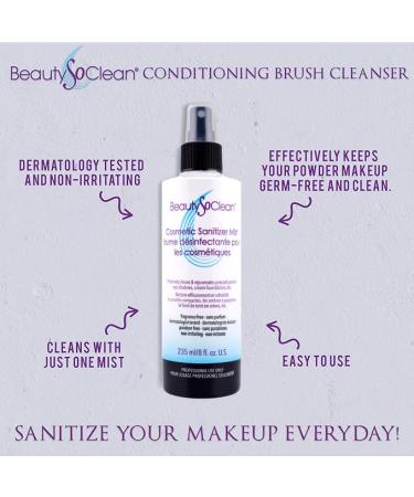 Buy Cosmetic Sanitizer Mist - 8 oz Makeup Sanitizing Spray for Palettes & Creams Perfect for Blush Bronzer Concealer & Eyeshadow - Shop Worldwide - Buy Online on GoSupps.com