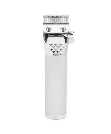 DOACT Hair Clipper Detailer Trimmer Comfortable Grip Men's Hair Clipper Safe USB Charging for Men Business Travel Home Traver (Silver)