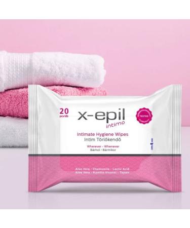 X-epil Vegan Intimate Hygiene wipes (Normal)