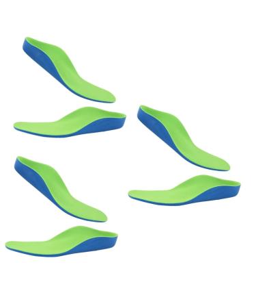 FOMIYES 3 Pairs Kids Correct Insoles Feet Insoles Shockproof Insoles Orthotic Sports Insole Sole Insoles Soft Comfort Insoles Orthotic Cushion Kids Feet Pads Sole of Foot Child