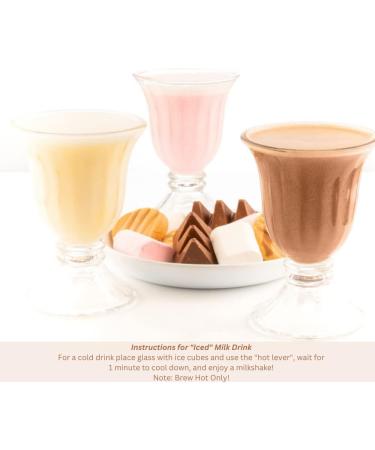 caff luxe Flavoured Milk Drink Dolce Gusto Compatible Pods - Looney Tunes Warm Milk Drink or Milkshake - 40 Capsules Variety Pack (Strawberry Vanilla Chocolate & Banana) 1.0 count - Buy Online on GoSupps.com