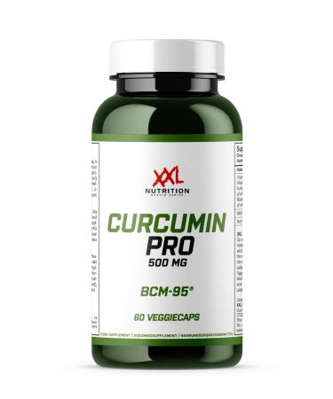 XXL Nutrition - Curcumin Pro - Turmeric Capsules - High Dose - 60 Veggie Capsules