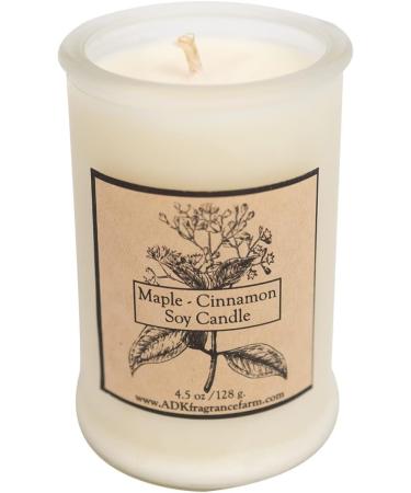 Maple-Cinnamon Scented Candle Plant Based Aromatherapy Candle for Home Decor & Kitchen D cor 24Hrs of Burn Time Wax Jar Candles for Relaxation Natural Candles Gift for Mother s Day