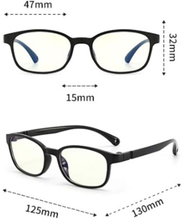 Tofox Kids Anti Blue Light Glasses | Clear Lens & Colorful Frames for Boys & Girls - Buy Online on GoSupps.com