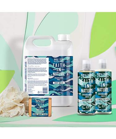 Buy Faith in Nature Fragrance Free Conditioner - 5L Refill Pack | Vegan Cruelty-Free SLS & Paraben-Free for All Hair Types - Buy Online on GoSupps.com