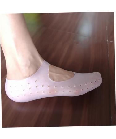 Housoutil 1 Pair Non-Slip Sock Boat Sock Womens Shoe Inserts Moisturizing Sock Ear Piercing Cleaning Solution Ladies Sock Cotton Finger Protectors Plantar Insoles Sebs Sock Miss Socks 22.90X9.50X4.00CM - Buy Online on GoSupps.com