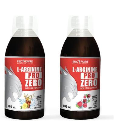L-Arginine Pro Zero Arginine Body Building Liquid Vegan 500 ml L-Arginine 100% Pure Intense Efforts and Recovery French Eric Favre Laboratory Red Fruits - Buy Online on GoSupps.com