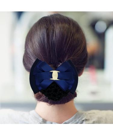 URFEDA Professional Hair Clip with Bow Women's Hair Clip Professional Hair Bun Cover Hair Clips Net Hair Net 3D Bow Bow Knot Decor Hair Clip Hair Net - Buy Online on GoSupps.com