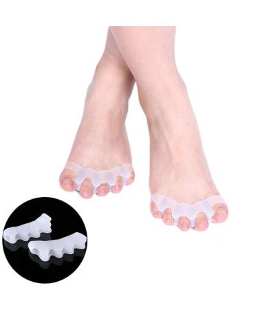 2 Pairs Silicone Bunion Corrector Toe Protector Set - Foot Care Tool for Men and Women - Buy Online on GoSupps.com
