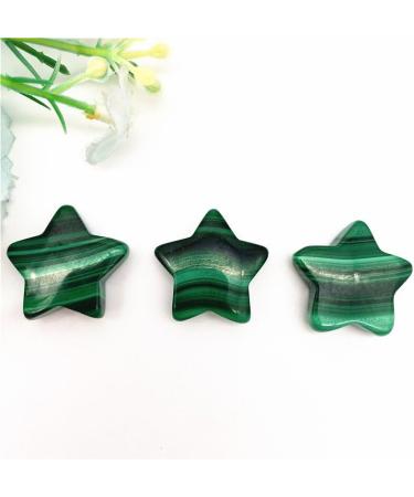 Natural Crystal Rough 1pc Natural Green Malachite Star Shaped Crystal Carved Figurine Gift Fashion Jewelry Natural Stones and Crystals - Buy Online on GoSupps.com