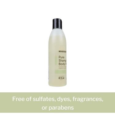 McKesson Pure Shampoo and Body Wash Sulfates Dyes Fragrance and Parabens Free Unscented 8 oz 1 Count 1 Ounce (Pack of 1) - Buy Online on GoSupps.com