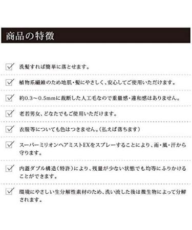 Super Million Hair Trial Set Hair Enhancement Fibers & Hard Mist (Medium Brown) by Super Million Hair - Buy Online on GoSupps.com