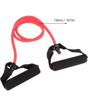 Fitness Pull Rope Yoga Resistance Bands Exercise Tubes Practical Elastic Training Rope for Yoga Pilates Workout Cordages Black - Buy Online on GoSupps.com
