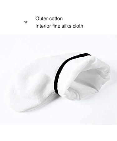 Paraffin Wax Therapy Booties Cotton Foot Care Heat Preservation Wax Bath Treatment Mitts Foot Spa Cover For White Paraffin For Paraffin Baths Women Great For Paraffin Wax White - Buy Online on GoSupps.com