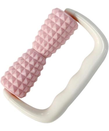 Hand Massage Wheel Roller - Full Body Pain Relief Massager with 2 Wheels - Deep Tissue Therapy (Pink) | International Shipping - Buy Online on GoSupps.com