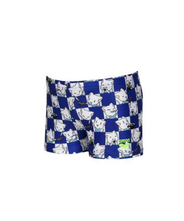 ARENA Children and Youth Kids Boy's Friends Swim Short Allover Royal Multi 4-5 Years