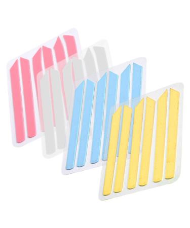 Beaupretty Lash Lift Pads 4 Sheets DIY Lash Lifting Shields Reusable Lash Lift Tool Soft Silicone Perm Ribbon Eyelash Lifting Eyelash Tapes Makeup Beauty Tools