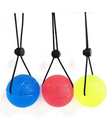 Therapeutic Hand Balls for Stress Relief - BUIFULSIC Squeeze Finger Grip Balls - Decompression Hand Therapy - 20x5cm Blue - Buy Online on GoSupps.com