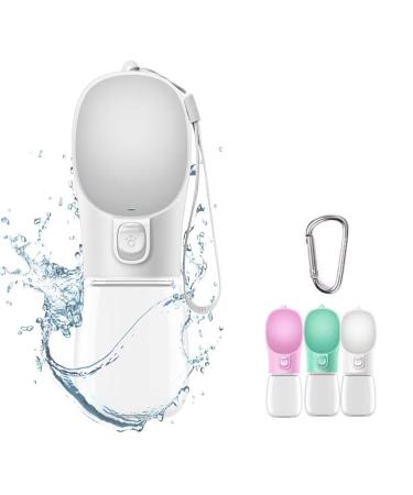 Cotop water bottle Dogs on the go 350ml portable dog drinking bottle for small big dog travel hiking plastic dog bottle accessories for pets (white) 350ml white