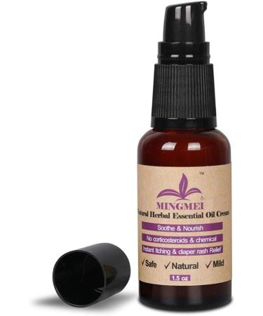 Natural Eczema & Urticaria Treatment Diaper Rash Cream for Babies - Mingmei Herbal Formula 1.5oz - Buy Online on GoSupps.com