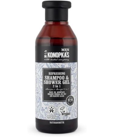 Dr Konopkas 2In1 Shampoo & Shower Gel Refreshing 280Ml Hair Care - Buy Online on GoSupps.com